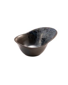 PHOBOS COPPA PETALO OVALE 18,5X13,5 CM NERO-BLU