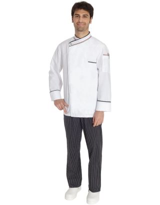 GIACCA GIGLIO BIANCA TRICOLORE 50% COTONE