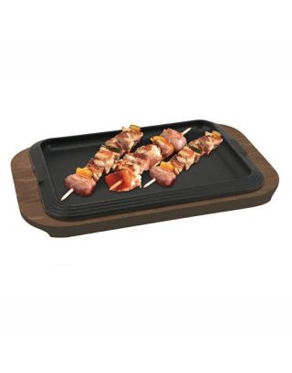 PIATTO IN GHISA A SERVIRE 30X22 CM