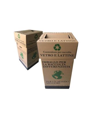 CONTENITORE RACCOLTA DIFFERENZIATA VETRO E LATTINE