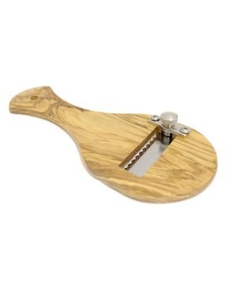 TAGLIATARTUFI LEGNO OLIVO 0691 LAMA SEGHETTATA